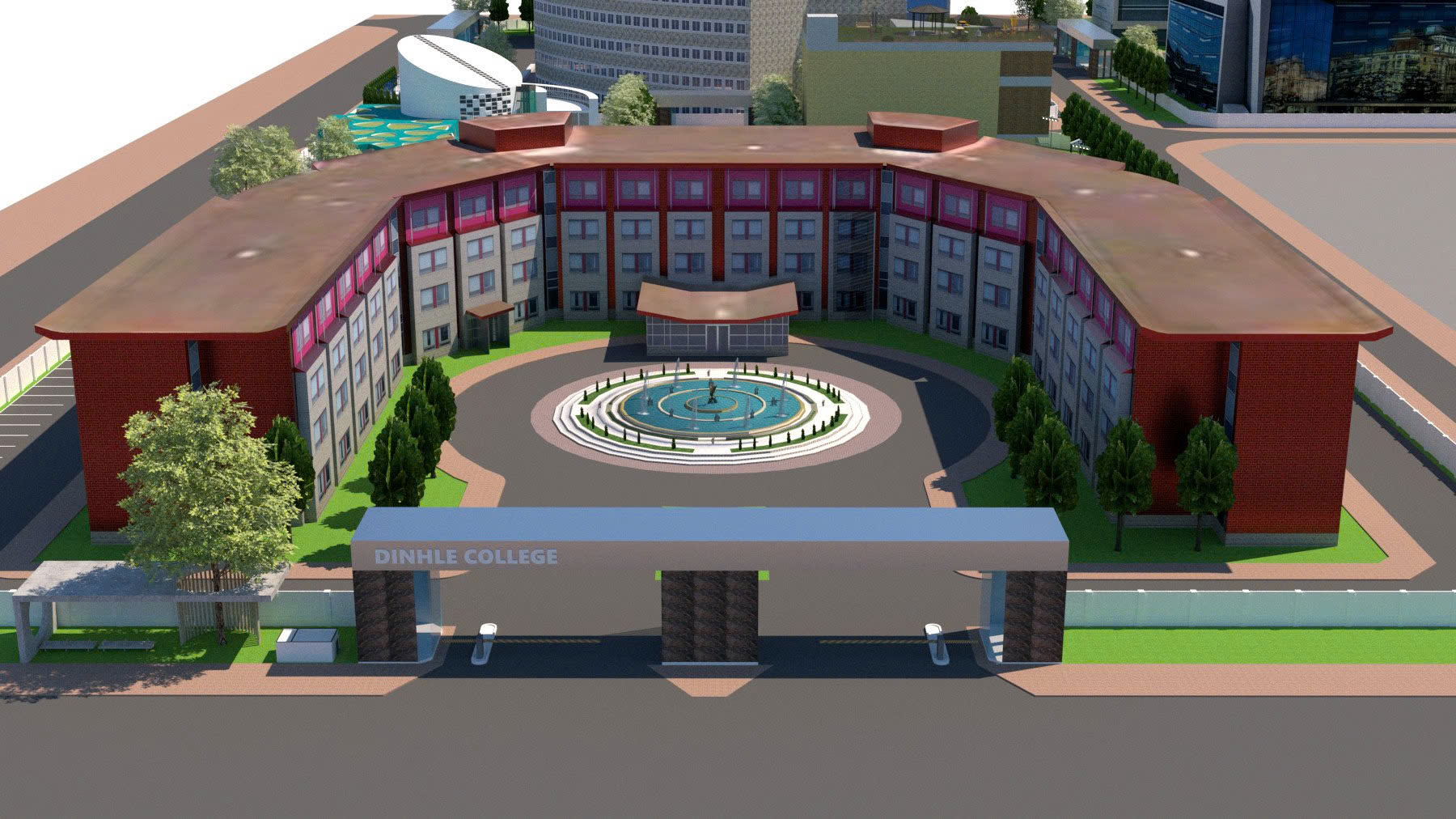 Dinhle College Lecture Hall Alternative View